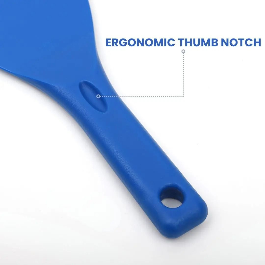 Flexible Pizza Dough Scraper Spatula Food-Grade Plastic | Ergonomic Handle, Hanging Hole | Non-Scratch Dough Cutting & Lifting 5
