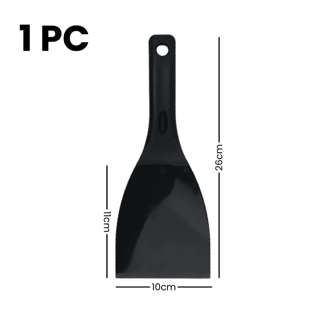 Flexible Pizza Dough Scraper Spatula Food-Grade Plastic | Ergonomic Handle, Hanging Hole | Non-Scratch Dough Cutting & Lifting 8