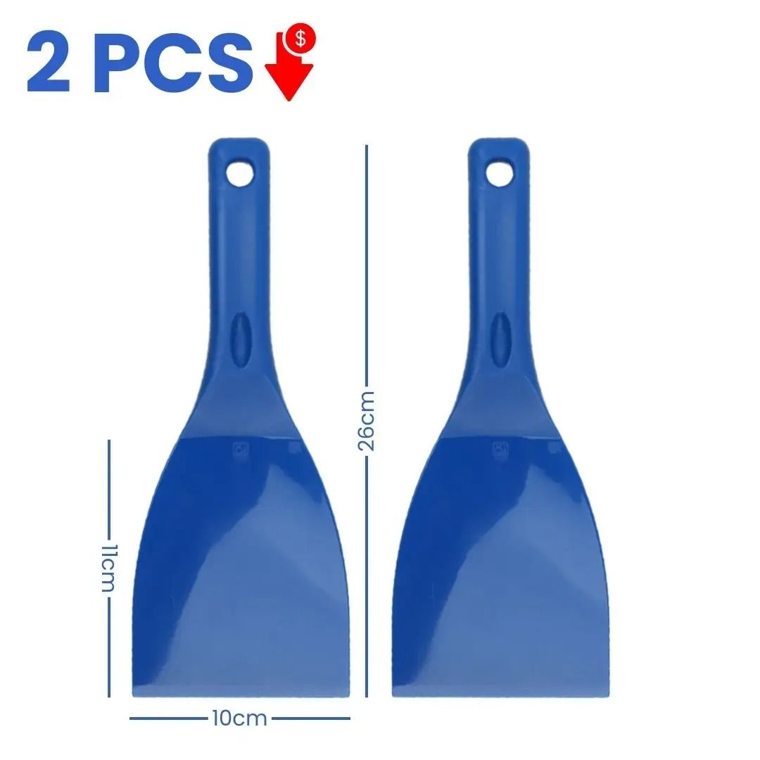 Flexible Pizza Dough Scraper Spatula Food-Grade Plastic | Ergonomic Handle, Hanging Hole | Non-Scratch Dough Cutting & Lifting 9