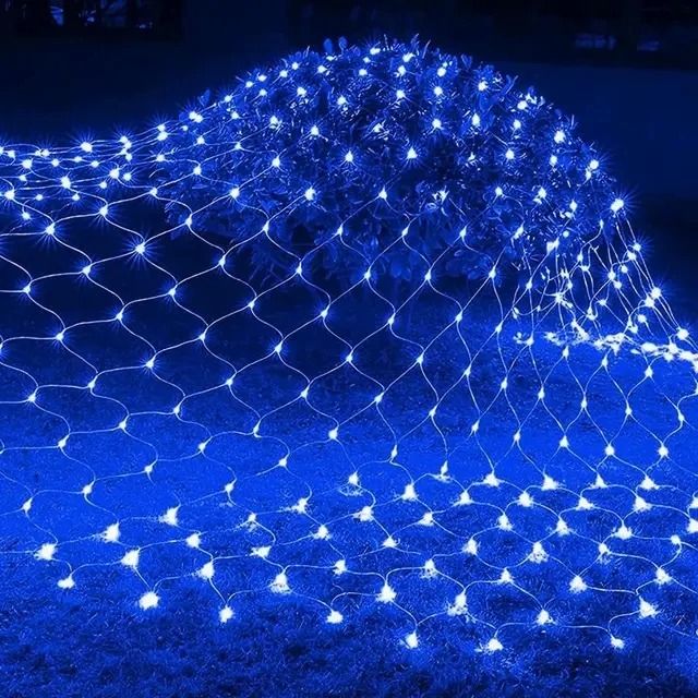 LED Net Mesh Fairy Light Curtain | 8 Lighting Modes, Up to 672 LEDs | For Parties, Weddings and Halloween Décor 10