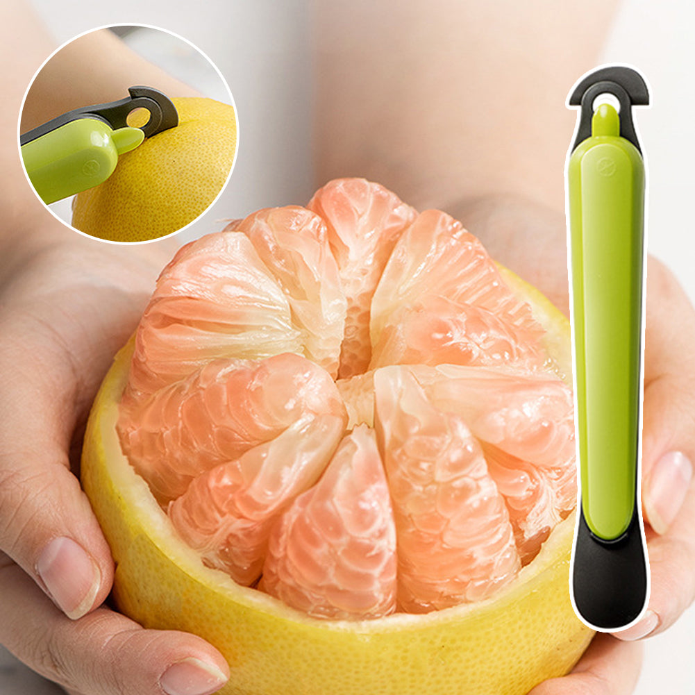 Citrus Peeler Stripper | Multifunction Peeling, Stripping & Cutting Tool | Ergonomic Grip for Mess-Free Fruit Prep 1