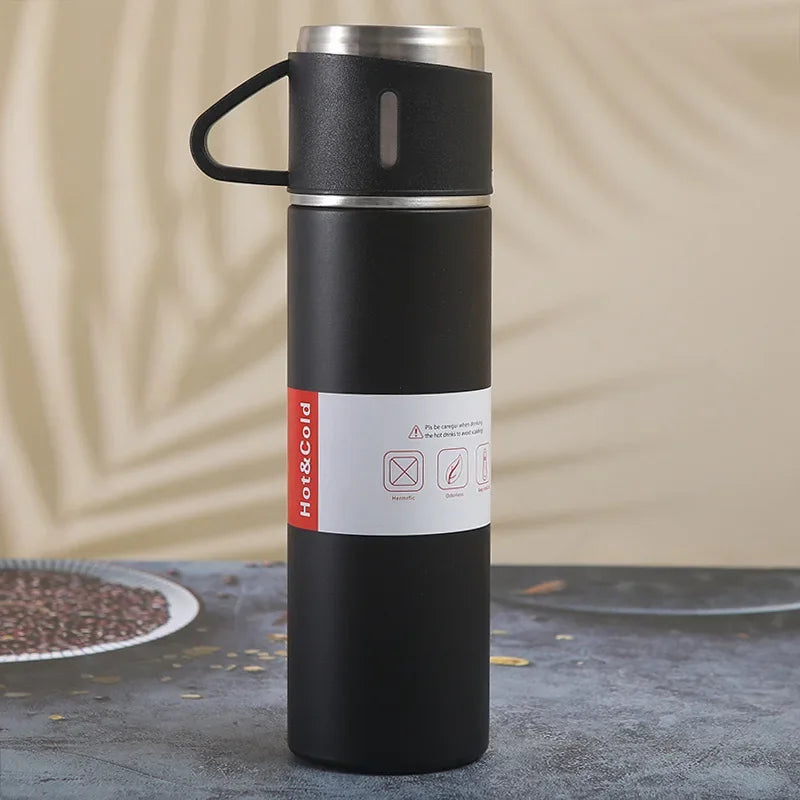 Vacuum Insulated Travel Mug Stainless Steel | 500ml Leak-Resistant Coffee Bottle | Keeps Drinks Hot or Cold for Hours 12