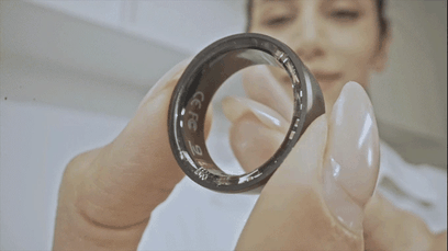 Temperature Sensor Ring for Women | Displays Skin Temperature in 20-30 Seconds | Sleek Everyday Wearable Design 7