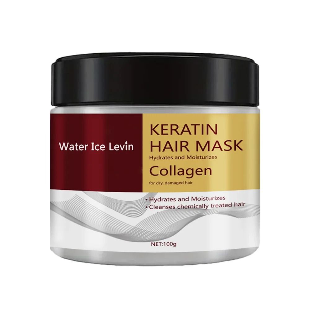 Collagen Keratin Hair Mask for Damaged Hair | 100g Deep Conditioning Treatment | Reduces Frizz, Strengthens Split Ends 6