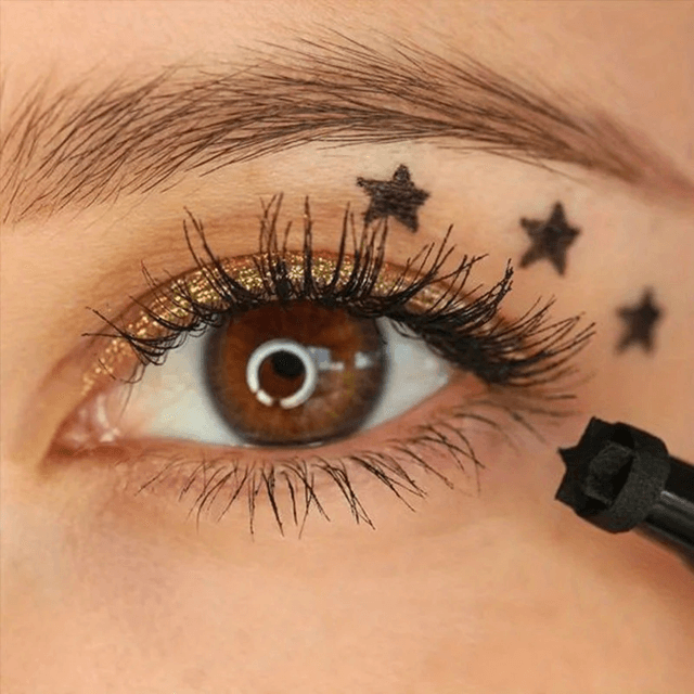 Dual-Ended Stamp Liquid Eyeliner for Women | Waterproof Quick-Drying Formula | Long-Lasting Smudge-Resistant Wear 2