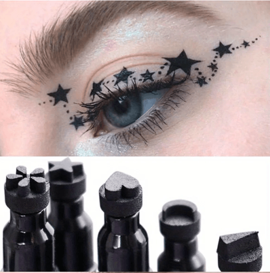 Dual-Ended Stamp Liquid Eyeliner for Women | Waterproof Quick-Drying Formula | Long-Lasting Smudge-Resistant Wear 3