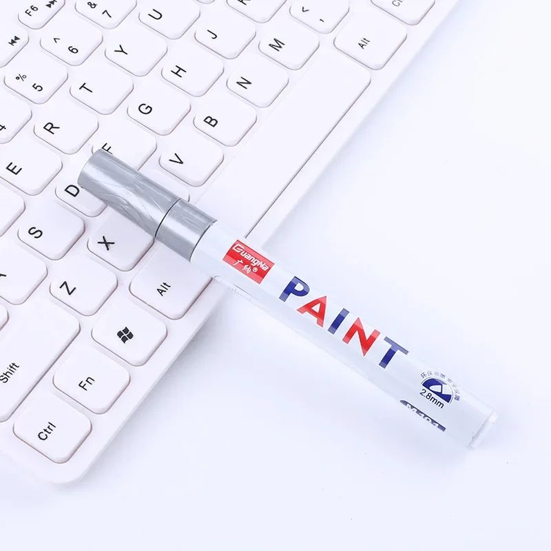 Tyre Paint Pen | Precision Tip for Rubber & Metal | Waterproof, Permanent Finish for Wheels, Treads & Auto Detailing 7
