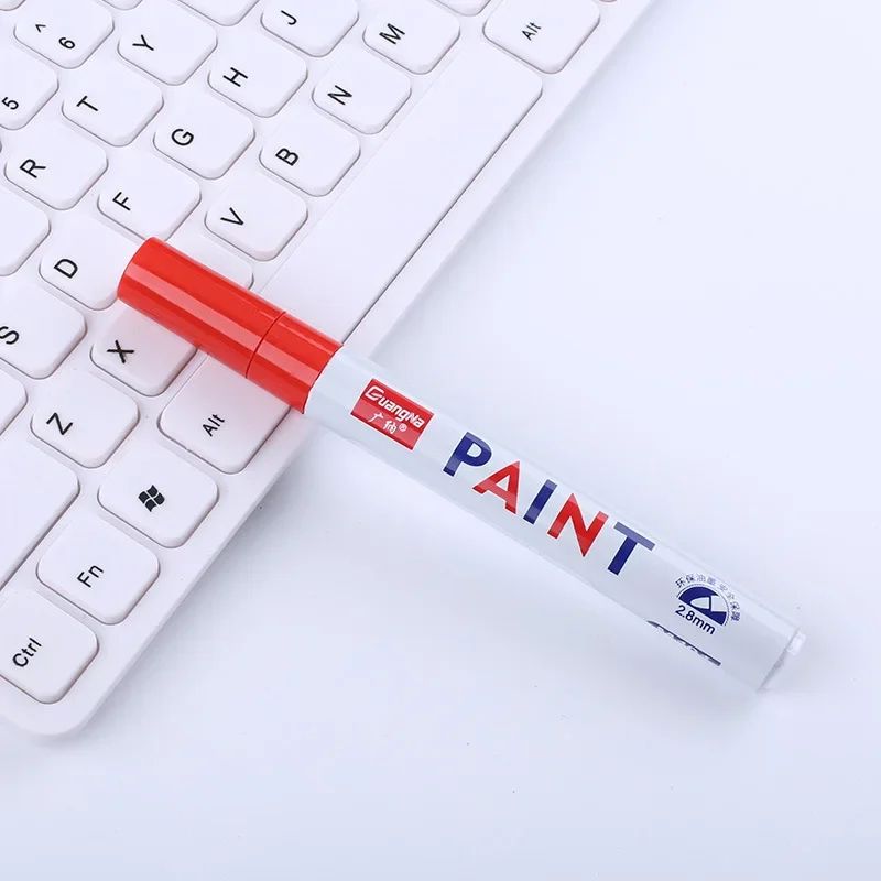 Tyre Paint Pen | Precision Tip for Rubber & Metal | Waterproof, Permanent Finish for Wheels, Treads & Auto Detailing 8
