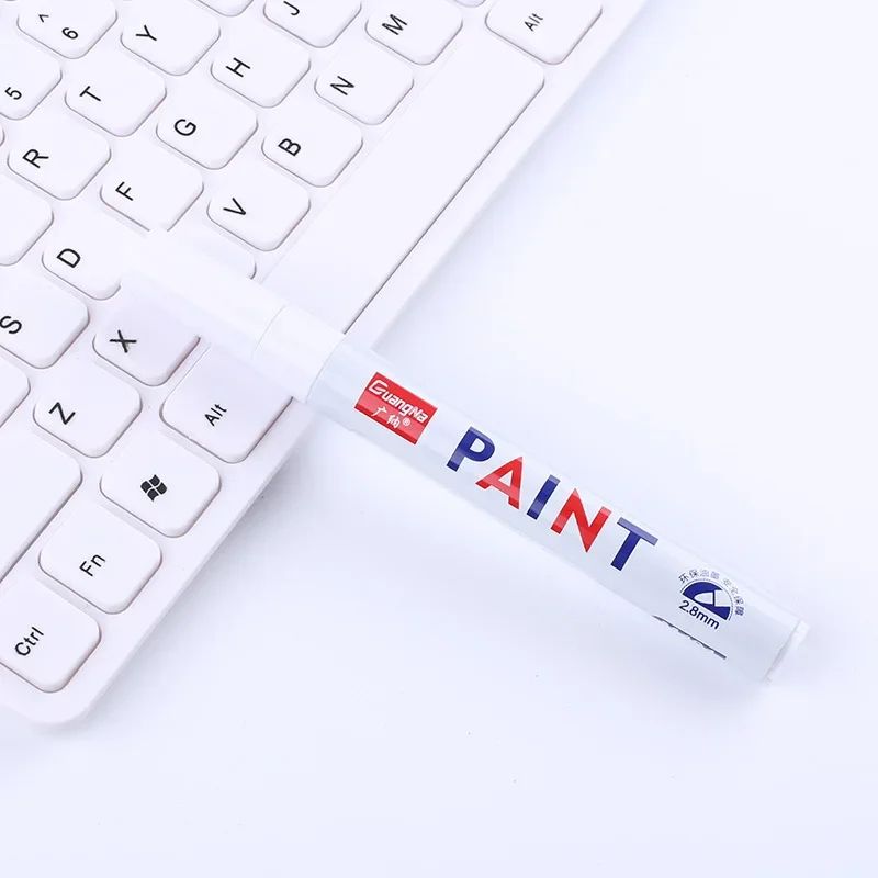 Tyre Paint Pen | Precision Tip for Rubber & Metal | Waterproof, Permanent Finish for Wheels, Treads & Auto Detailing 9