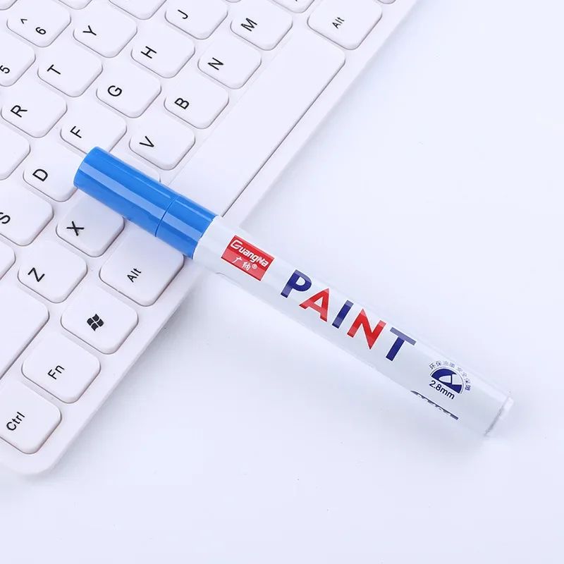 Tyre Paint Pen | Precision Tip for Rubber & Metal | Waterproof, Permanent Finish for Wheels, Treads & Auto Detailing 10