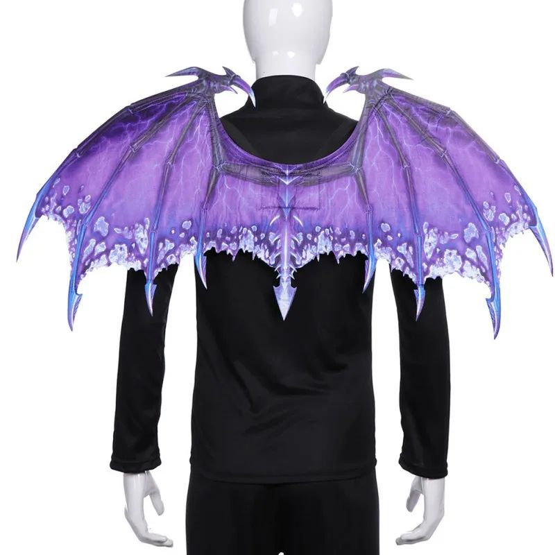 Dragon Wing Costume Accessory | Halloween Cosplay Carnival Party Wings | Lightweight Back-Worn Fantasy Costume Design 8