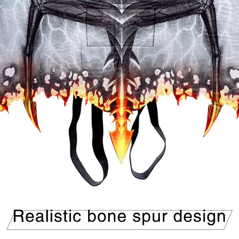 Dragon Wing Costume Accessory | Halloween Cosplay Carnival Party Wings | Lightweight Back-Worn Fantasy Costume Design 16