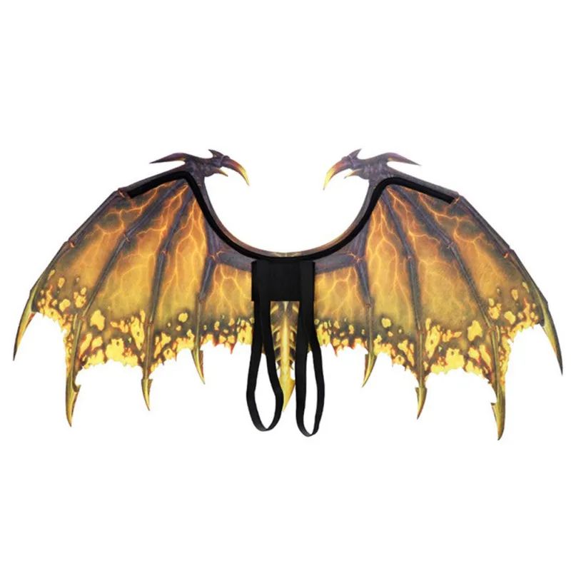 Dragon Wing Costume Accessory | Halloween Cosplay Carnival Party Wings | Lightweight Back-Worn Fantasy Costume Design 22