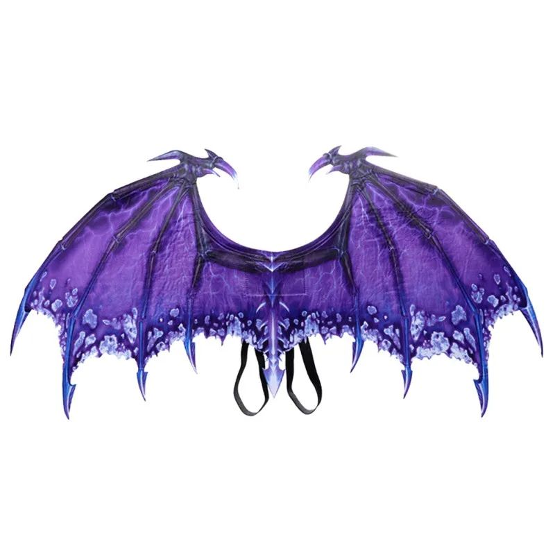 Dragon Wing Costume Accessory | Halloween Cosplay Carnival Party Wings | Lightweight Back-Worn Fantasy Costume Design 23