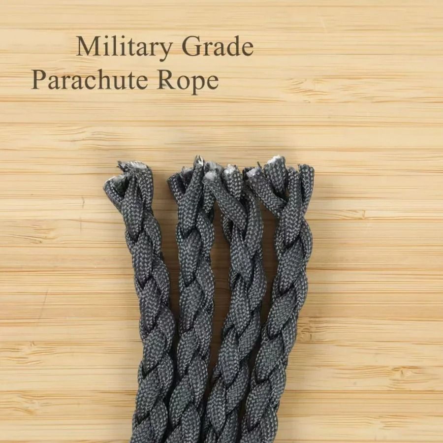 Tactical Paracord Lanyard Keychain | 550 Military-Grade Cord with HK Clips | Neck Carry for Camera, Hiking, Fishing Gear 4