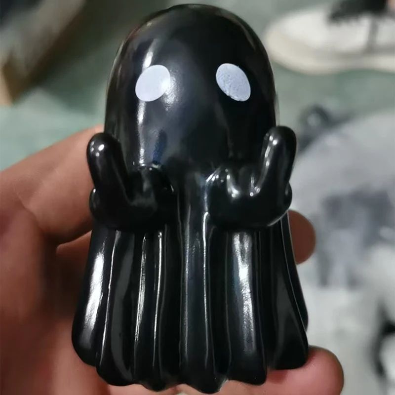 Ghost Figurine Halloween Decoration | Multi-Piece Sets Available | Resin Tabletop Ornament for Desks and Shelves 10