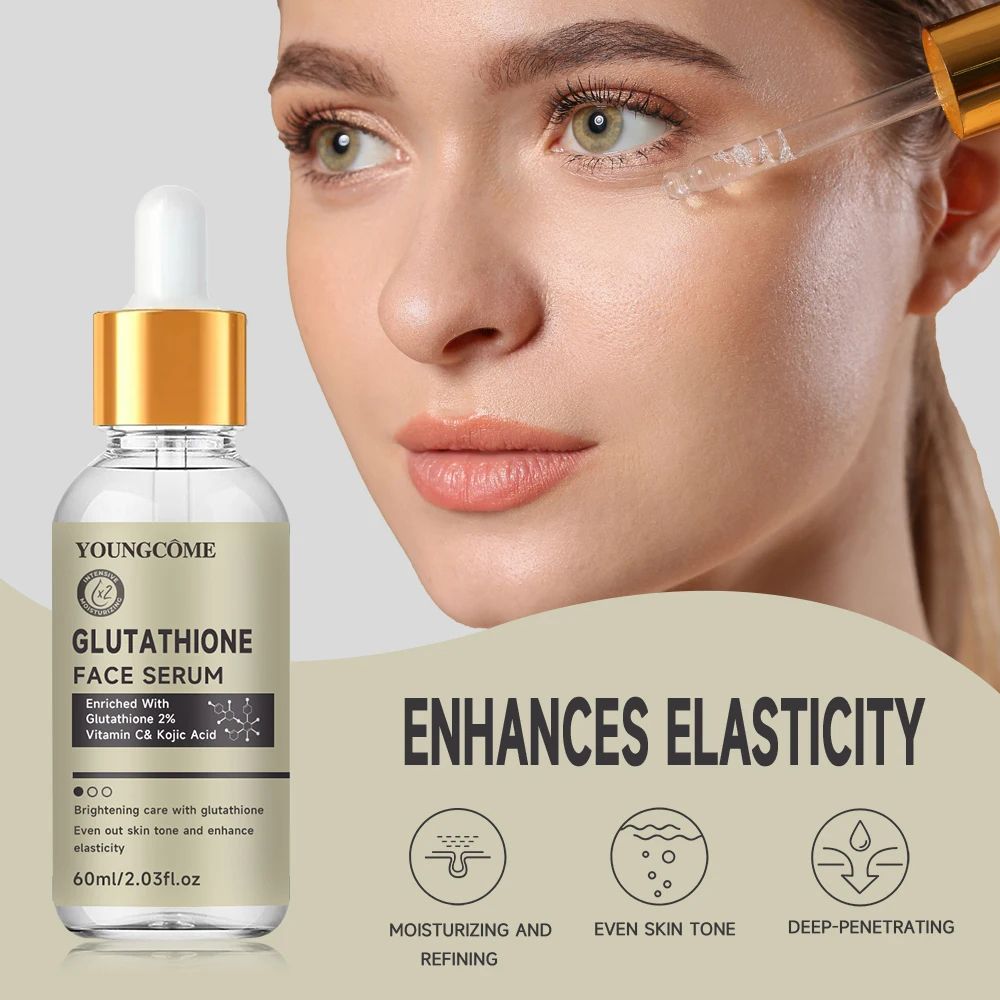 Glutathione Brightening Face Serum for Women | Dark Spot Corrector & Antioxidant Formula | Hydrates & Evens Skin Tone 1