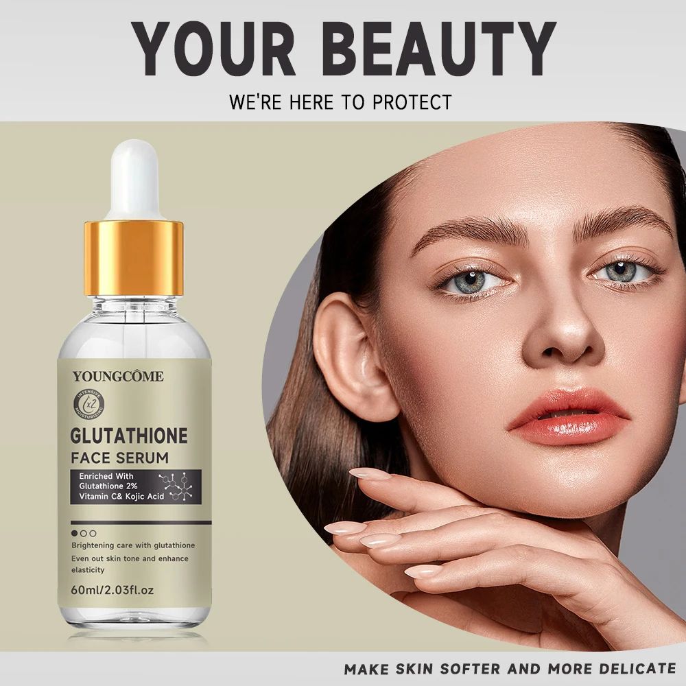 Glutathione Brightening Face Serum for Women | Dark Spot Corrector & Antioxidant Formula | Hydrates & Evens Skin Tone 3