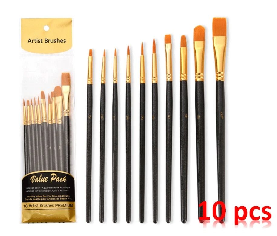 Watercolour Paint Set 36 Colours | 10 Artist Brushes Included | Portable Kit for Beginners & Professionals Alike 8