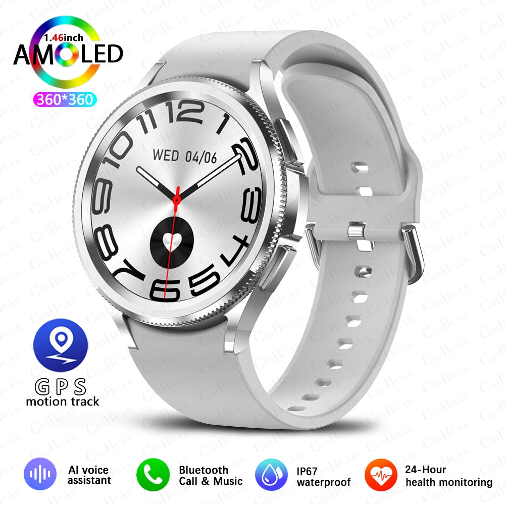 Smartwatch for Men with GPS | AMOLED Display, 100+ Sport Modes | Heart Rate Monitor, Notifications & Long Battery Life 10