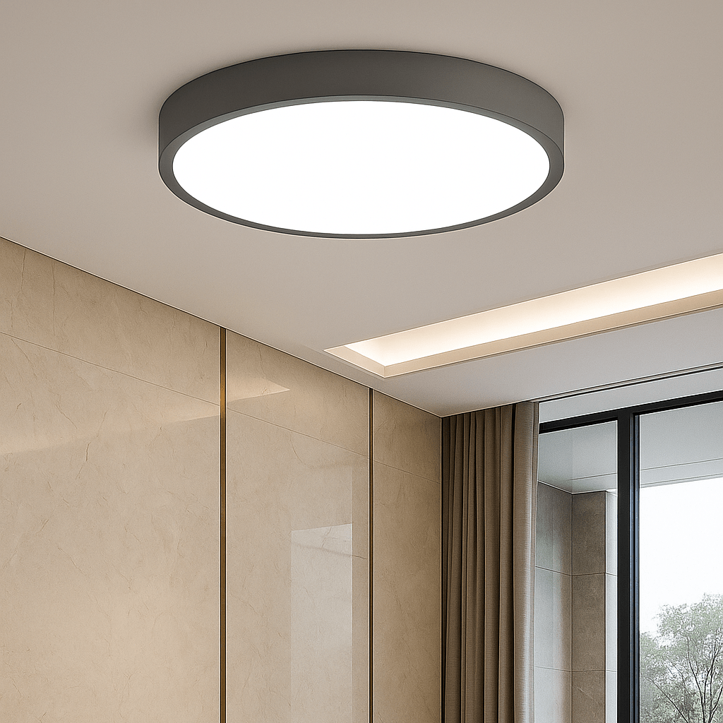 LED Ceiling Light Metal | Round Design with Even Illumination | Energy-Efficient A+ Rating for Low-Maintenance Lighting 13