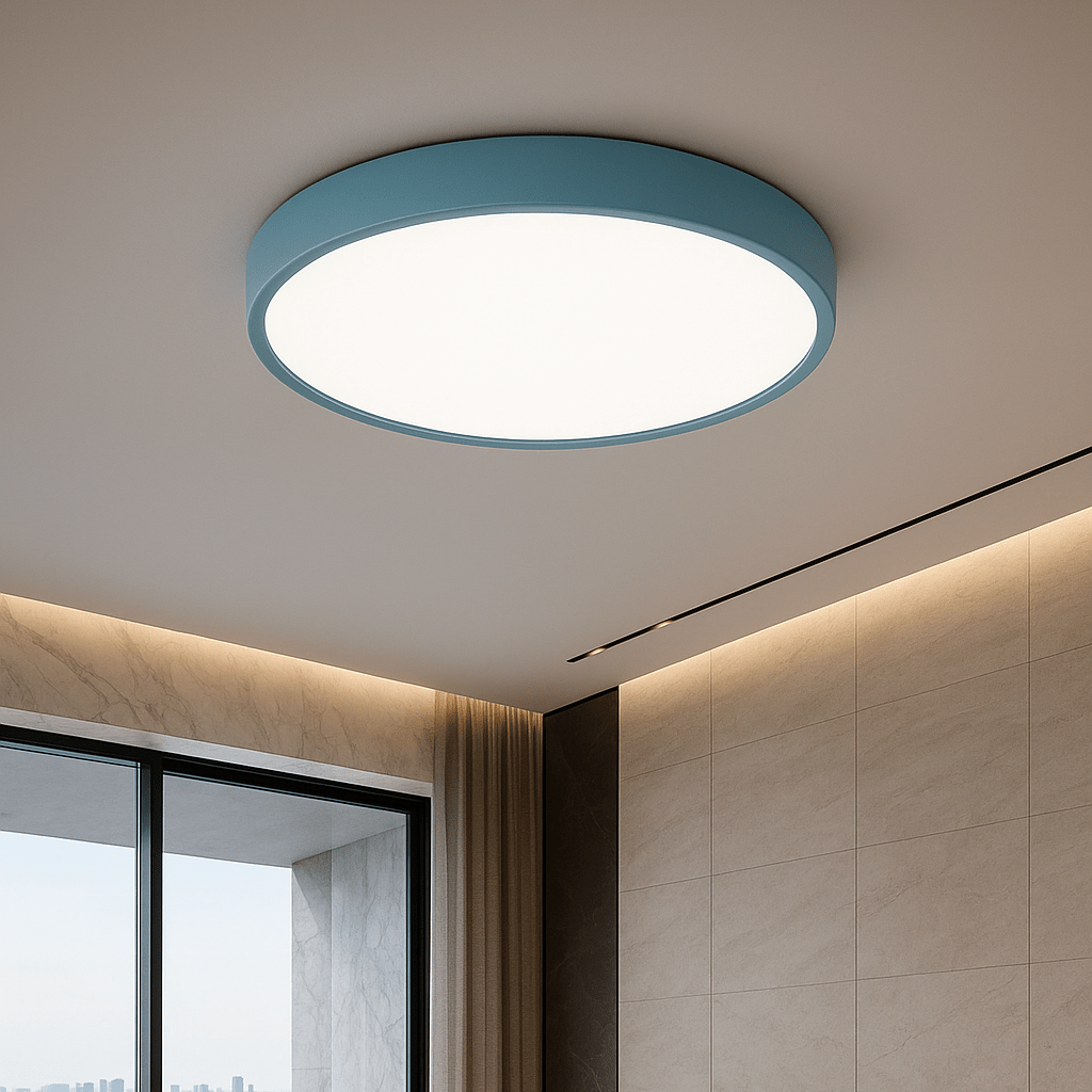 LED Ceiling Light Metal | Round Design with Even Illumination | Energy-Efficient A+ Rating for Low-Maintenance Lighting 4