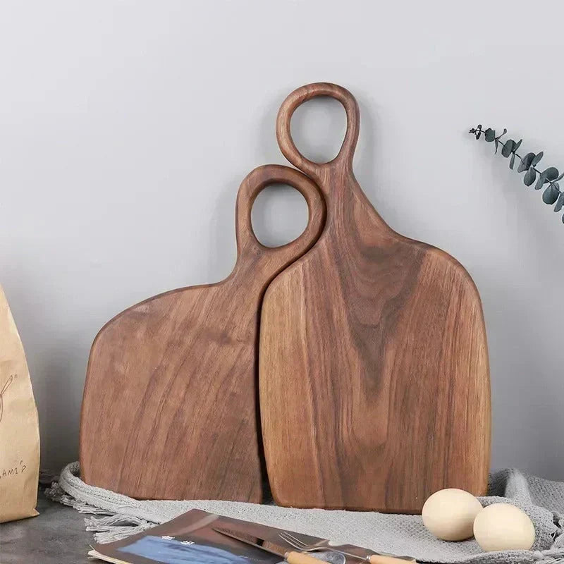 Walnut Chopping Board 35 x 25 x 2 cm | Double-Sided Design | Knife-Friendly Surface That Preserves Blade Sharpness 2