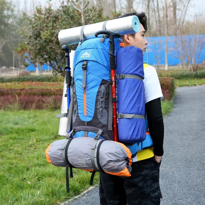 Rugged | 70L Waterproof Travel Backpack - Tactical Design With Smart Organization