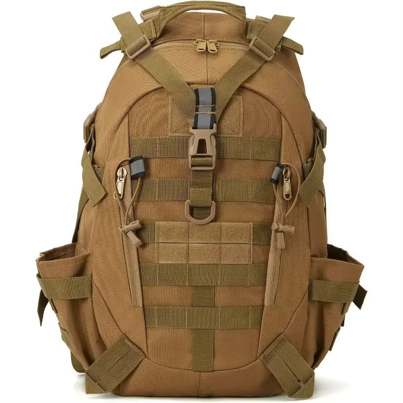 RuggedGear | 40L Tactical Backpack - Waterproof Nylon Design