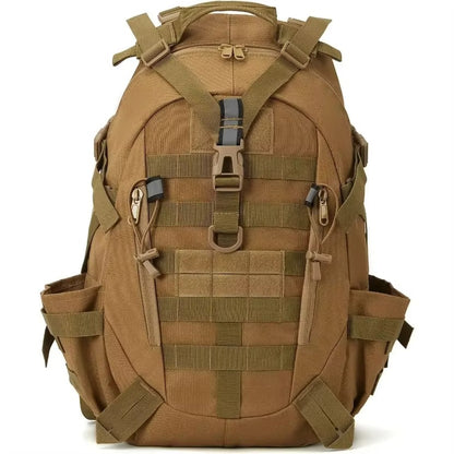 RuggedGear | 40L Tactical Backpack - Waterproof Nylon Design