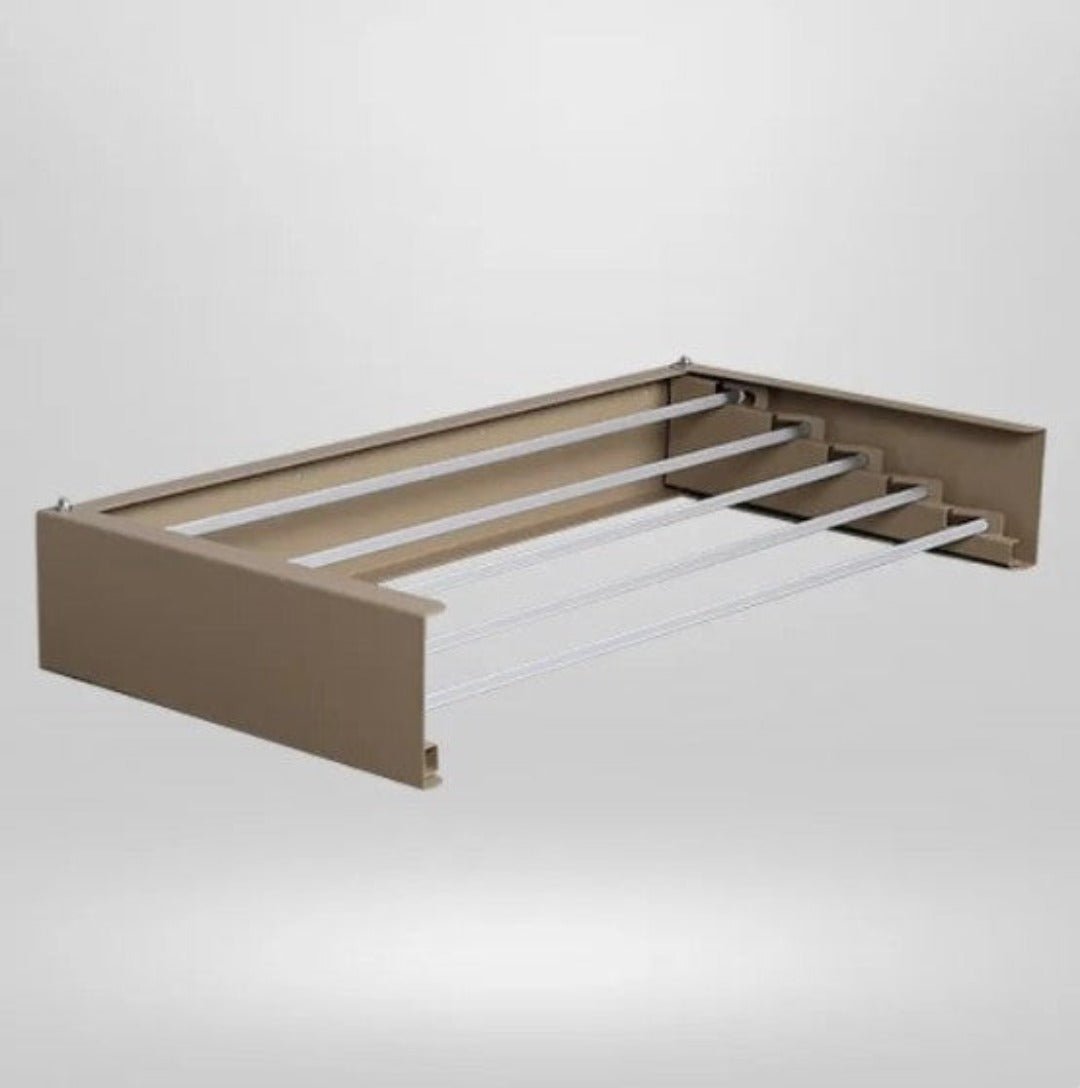 Foldable Wall-Mounted Drying Rack Stainless Steel | 5-Bar Folding Design | Space-Saving Laundry Drying Solution 8