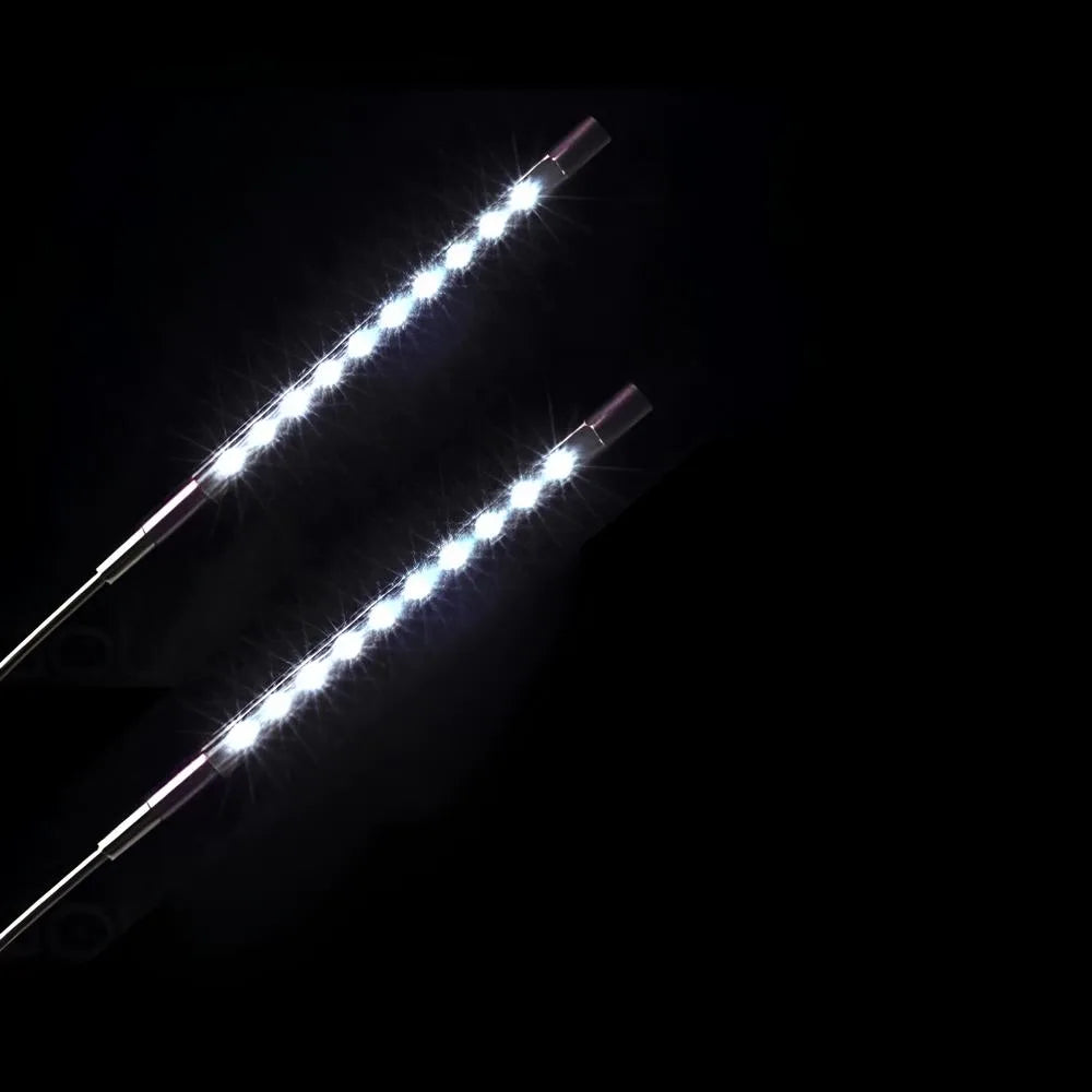 Flexible USB LED Lamp | Bendable Gooseneck Arm, 14 W LED | Warm & Cool White Light for Desks, Reading, Travel, Emergencies 7