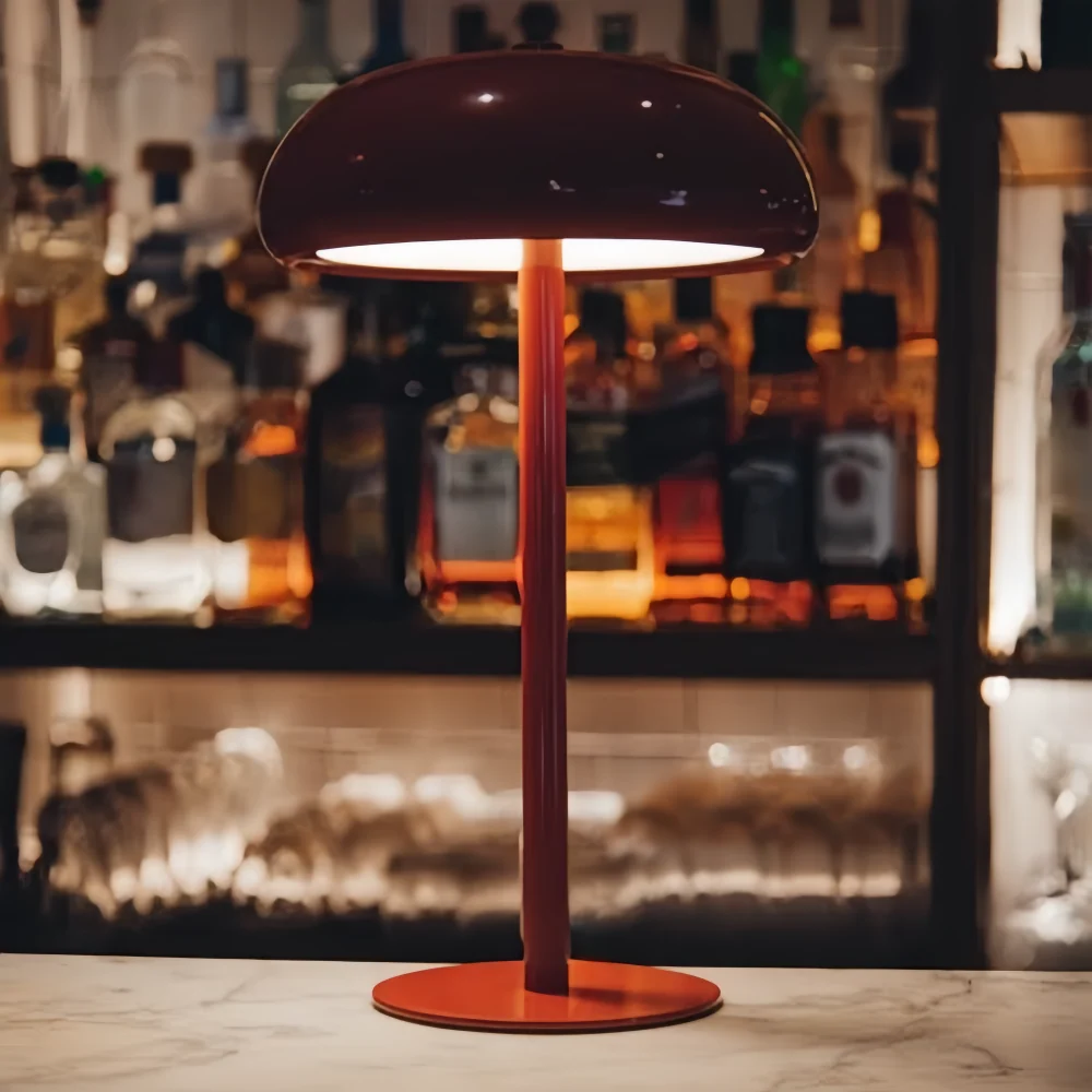 Rechargeable Table Lamp 29 x 14.5 cm | 7 Colour Options, Touch Control | Cordless, USB-C Charging, 10-12h Runtime 2