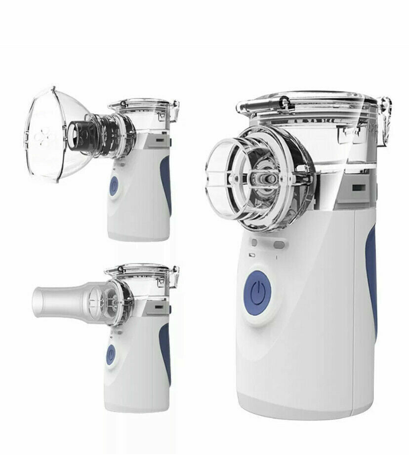 Portable Ultrasonic Nebulizer | Adjustable Airflow, 0.5-5 Micron Mist | USB Rechargeable, 25 ml Tank, Adult & Child Masks 5