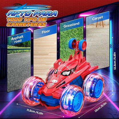 Spider Stunt Car | 360° Drift RC Car with LED Lights