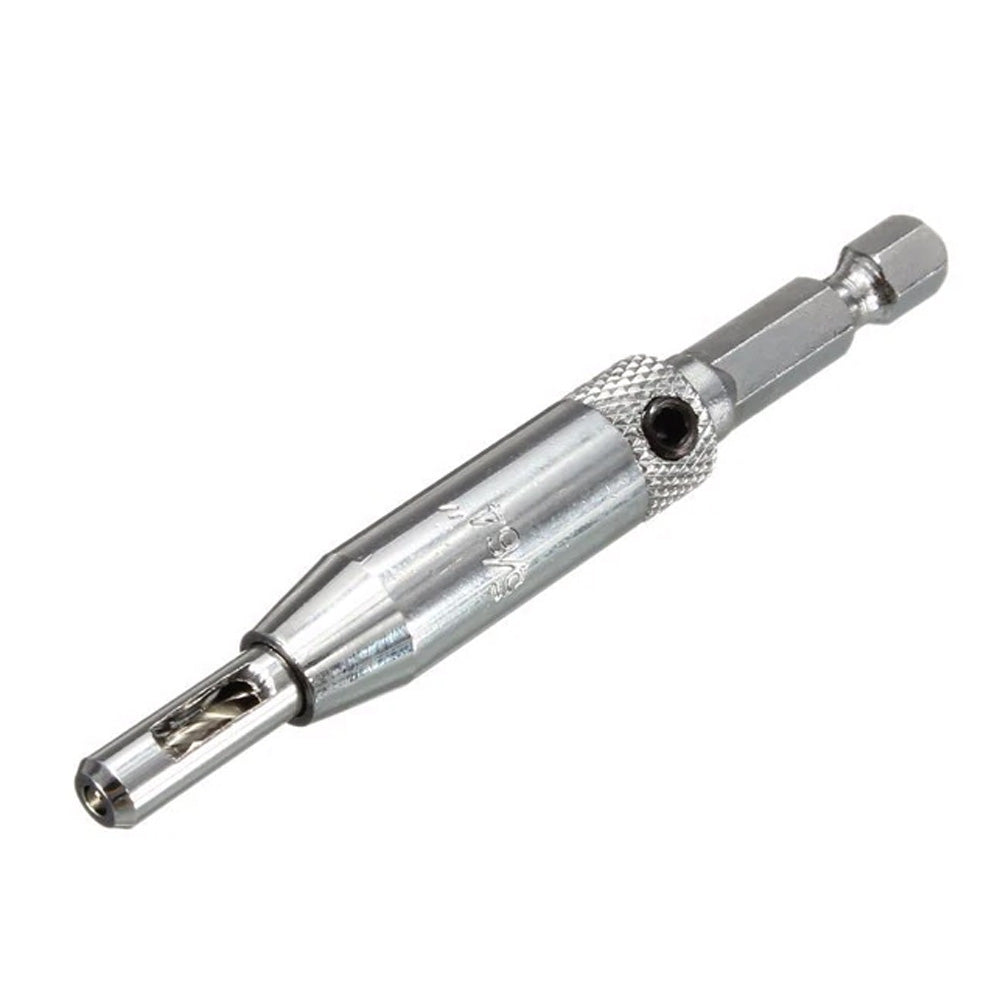 Self-Centering Hinge Drill Bits | Conical Tip Stops Off-Centre Holes & Bit Damage | Pilot Hole Guide for Hinges 5
