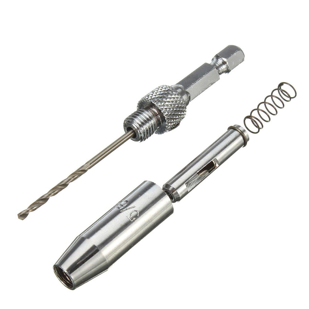 Self-Centering Hinge Drill Bits | Conical Tip Stops Off-Centre Holes & Bit Damage | Pilot Hole Guide for Hinges 4
