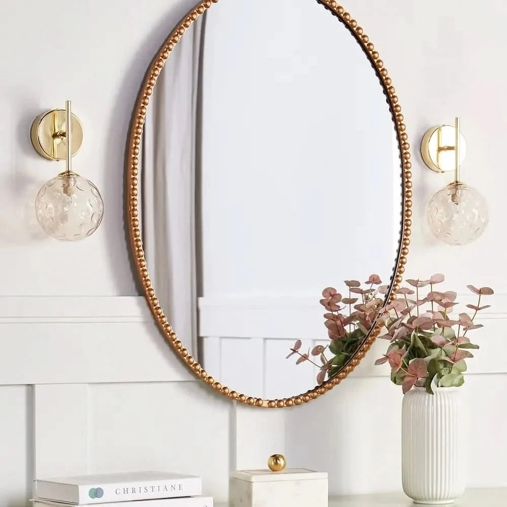 Handmade Glass Wall Light | Handcrafted Glass Shade with Metal Accents | Elegant Lighting for Hallway, Bedroom and Living Room 4