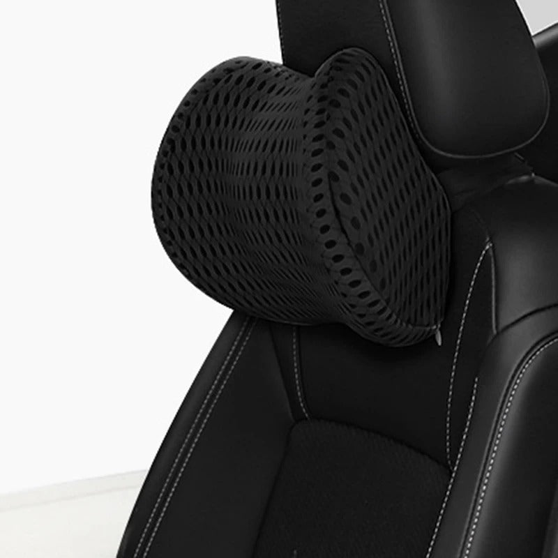 Seat Cushion Memory Foam Lumbar Support Mesh with Adjustable Straps 11