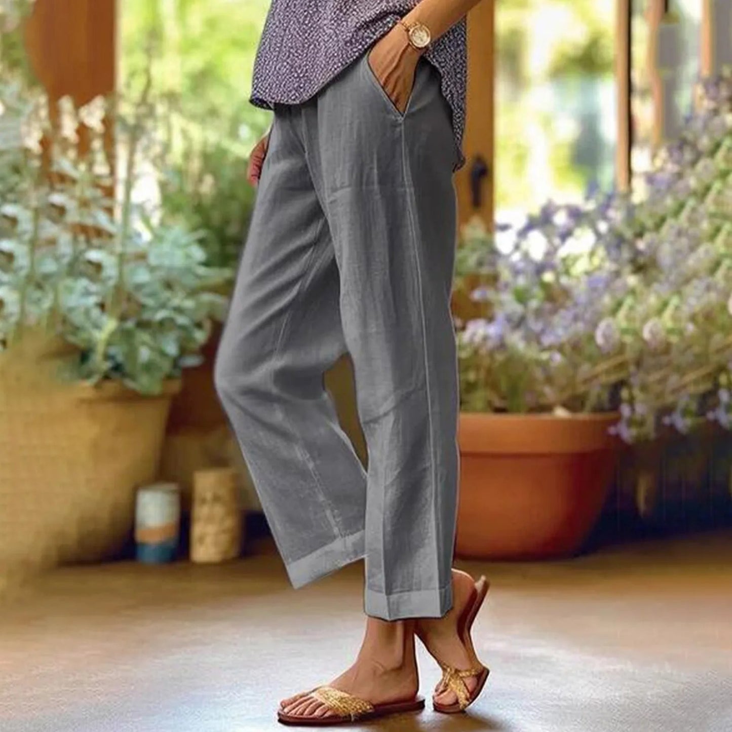 Elaine | Women's Tailored Pants – Flattering Fit, Black & Navy Options