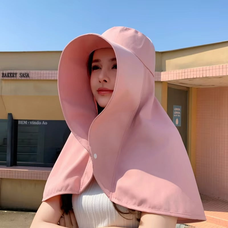 SunChaser | Women’s Wide Brim Sun Hat – Neck Protection Design