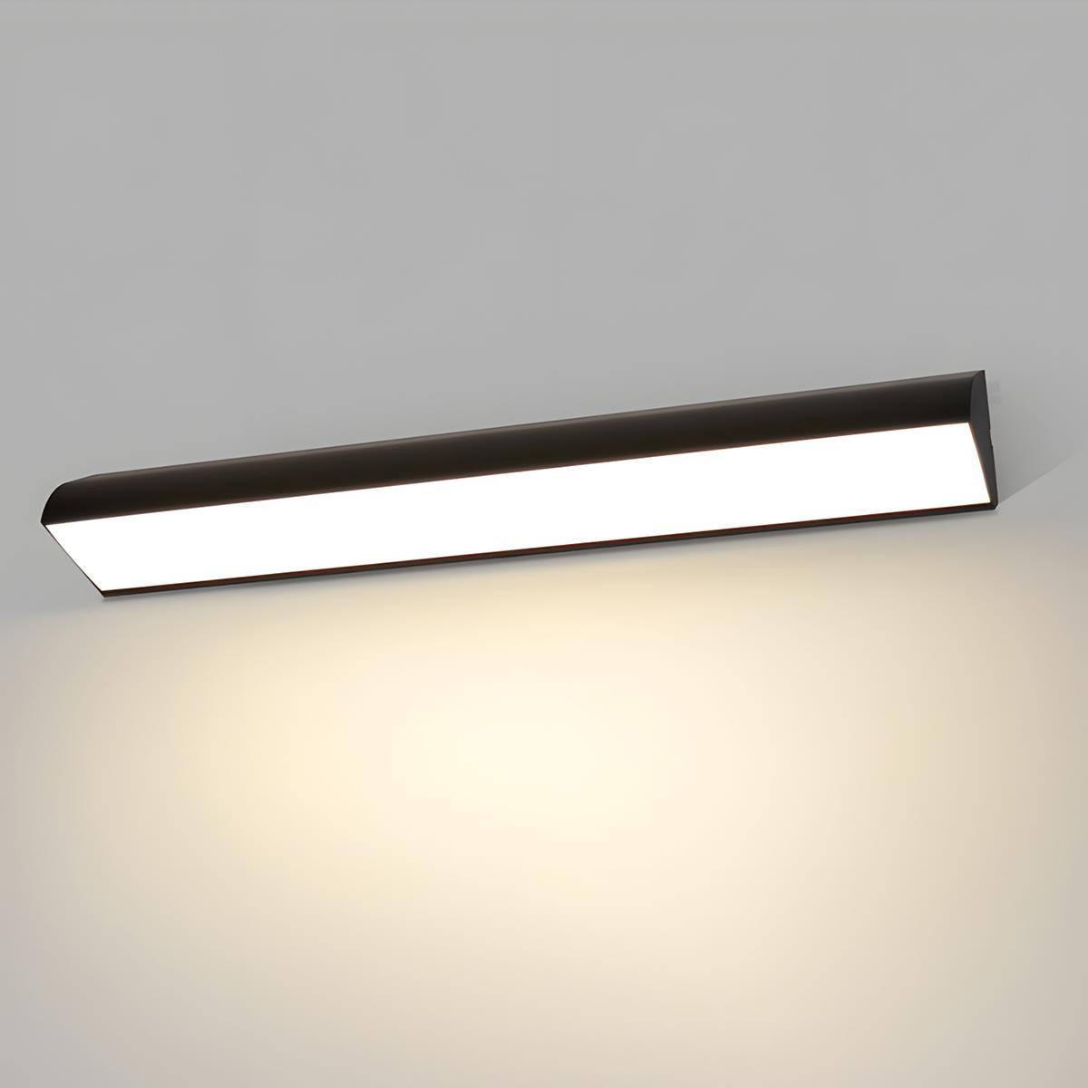 Linear LED Outdoor Wall Light Aluminium | COB LED with Stepless Dimming 3000K-6000K | IP65 Waterproof for Garden & Patio 8