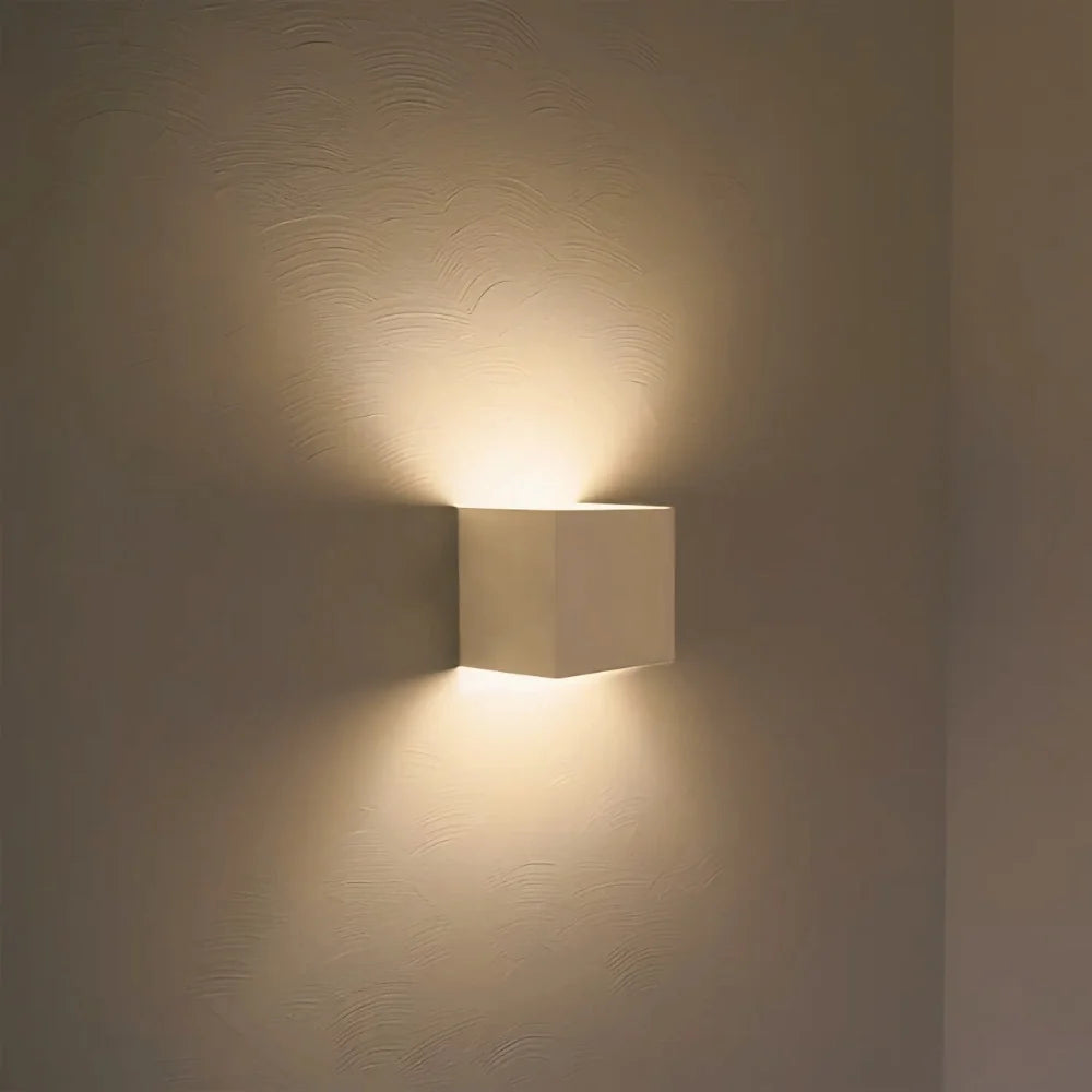 Adjustable Wall Light Aluminium 10 x 10 cm | Hardwired or USB Rechargeable, 4 Colours | 100° Tilt, Waterproof Outdoor Use 3